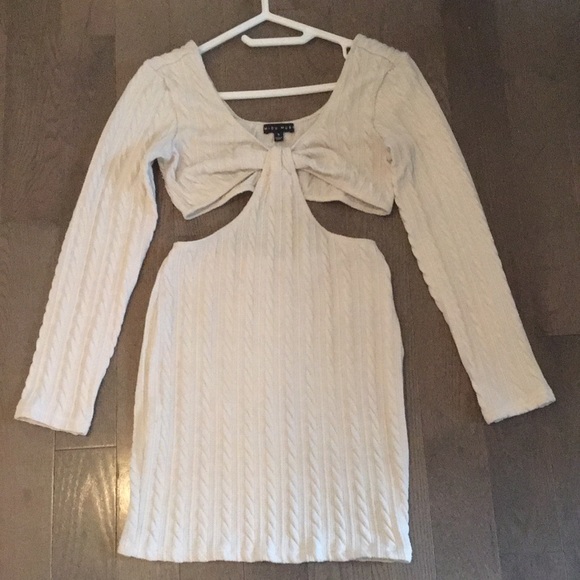 NWOT: MIOU MUSE Sexy Cut Out Mini Dress NEW - Picture 4 of 16